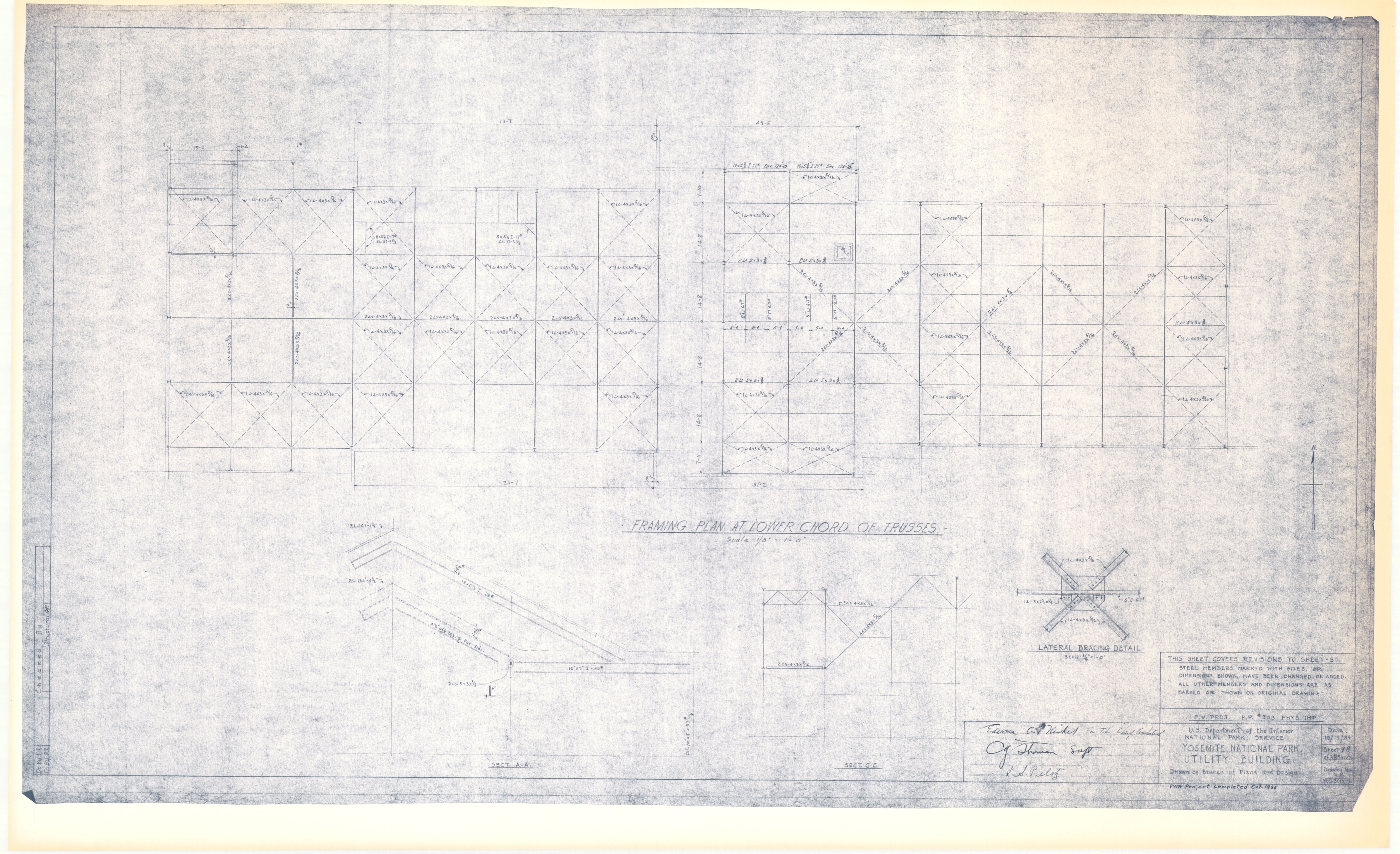 Yosemite National Park Utility Building
