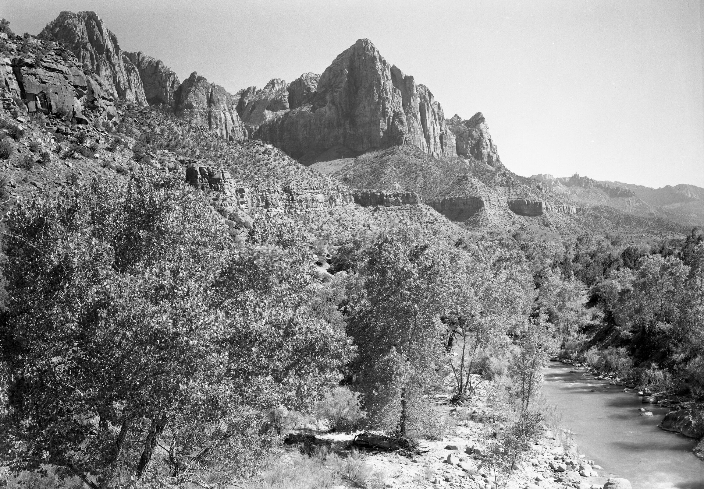 The Watchman and the Virgin River.