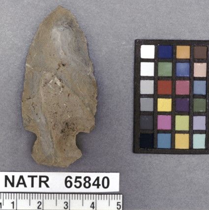 NATR   65840 -- Table Rock Cluster projectile point