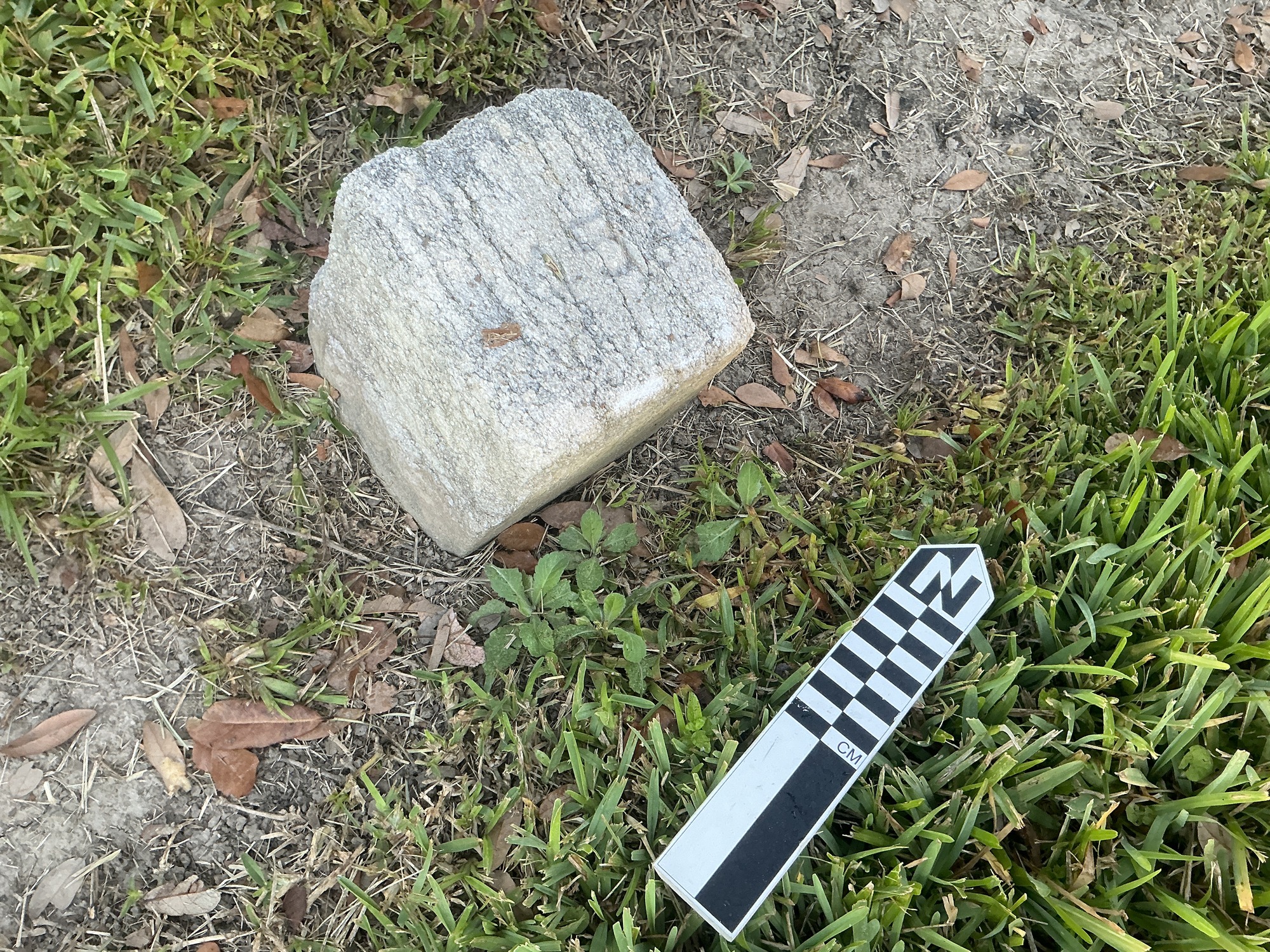 Extra image of flat marble marker