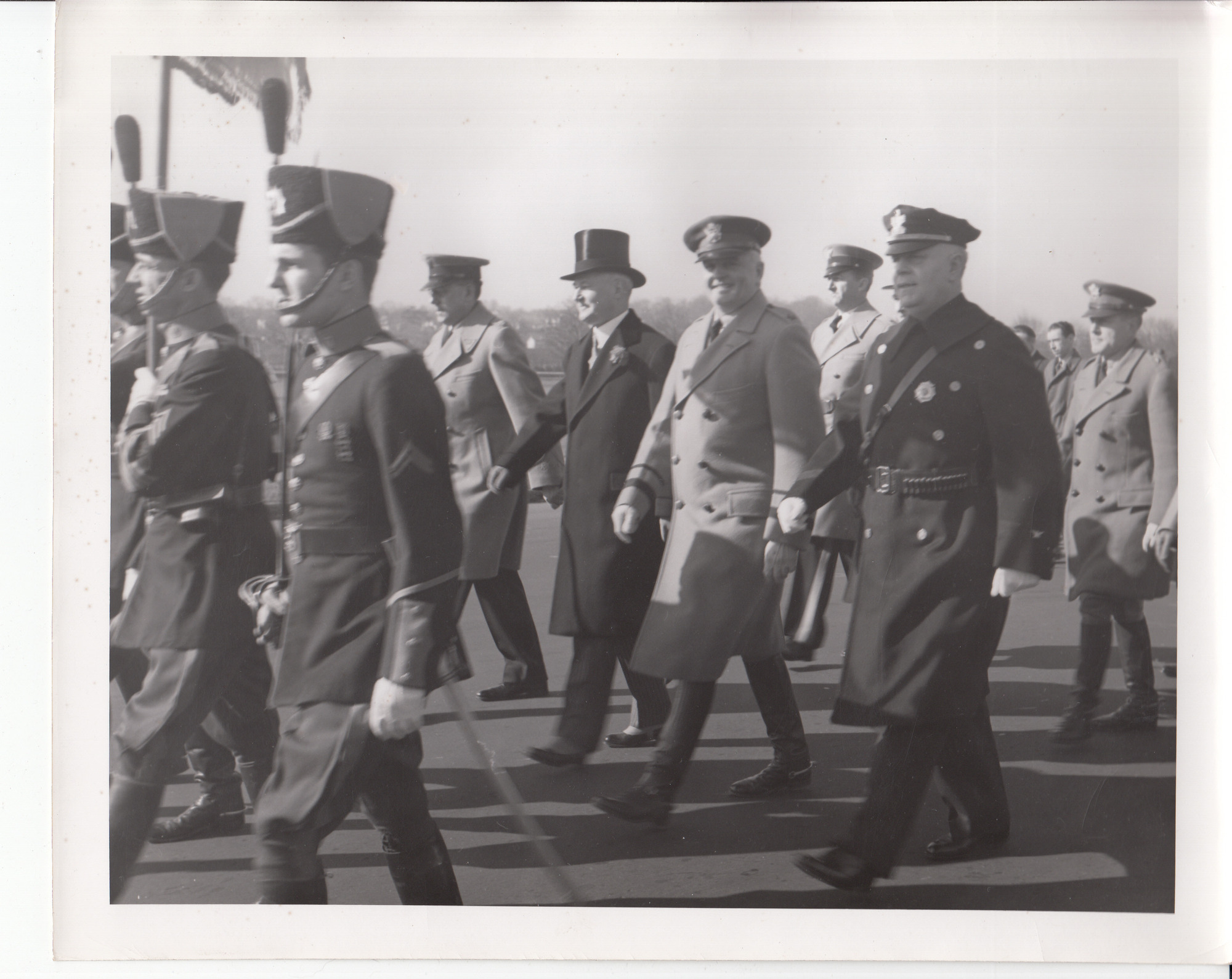Inauguration parade for Charles Edison.