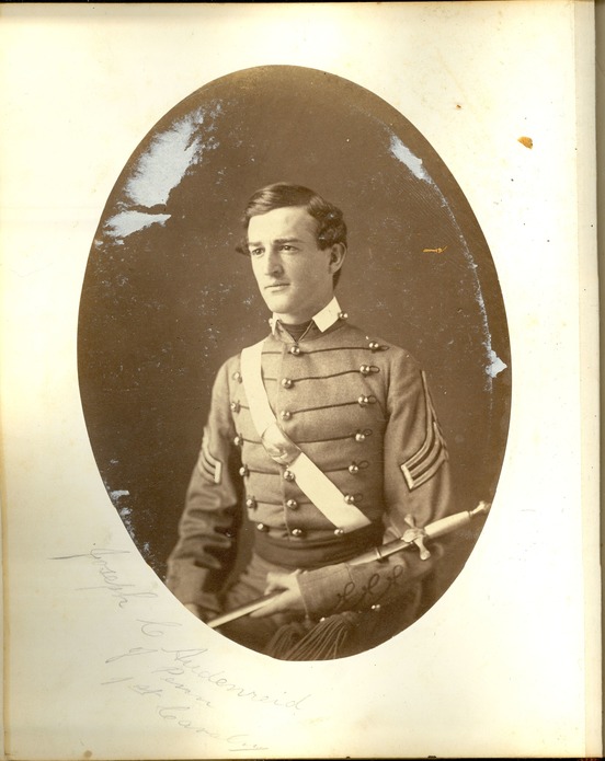 Joseph C Audenreid in West Point Uniform, Class of 1861