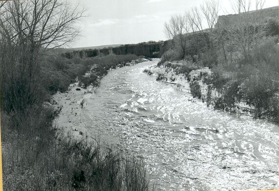 Chaco Wash in Flood