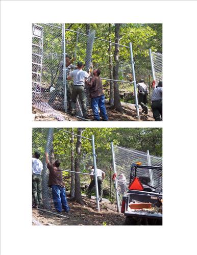 Construction of Mine Gate Closures at Buffalo National River, Summer 2010
