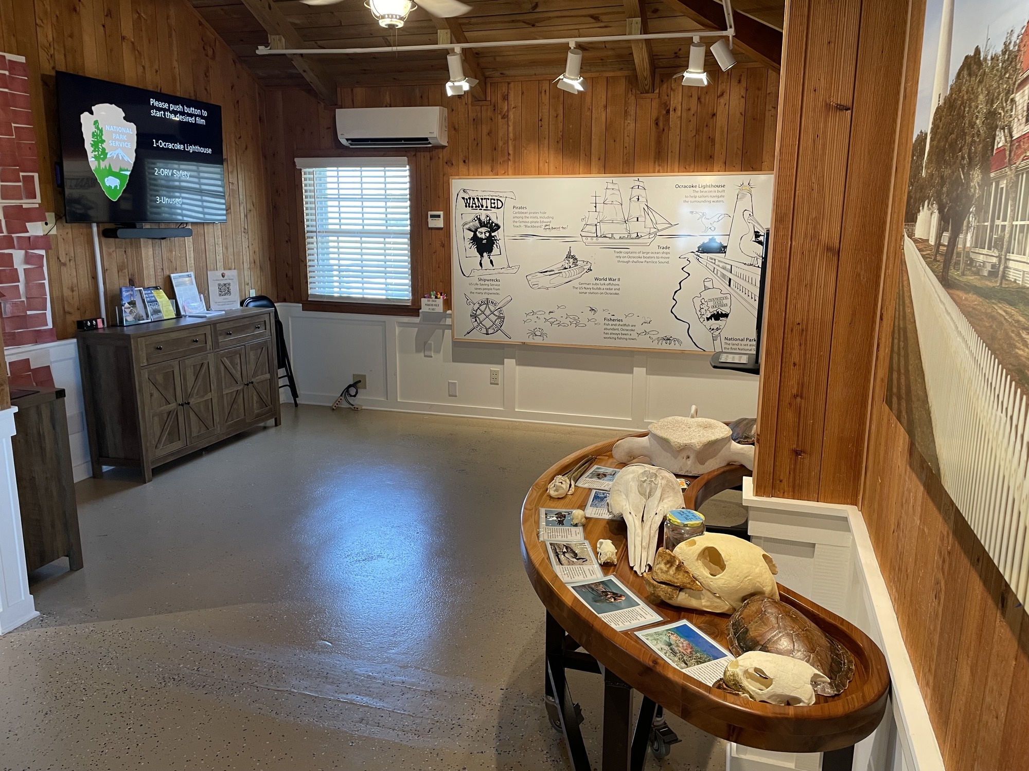 Ocracoke Island Discovery Center enhancements photo.