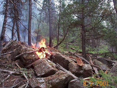 Ecklund Complex at Dinosaur National Monument - Wildland Fires, September 2001