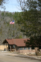 The Old Store Visitor Center at Alley is a replica of a 19th Century small town mercantile.