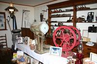 Inside the Old Store Visitor Center at Alley. This is a replica of an 1890s general store such as many Ozark towns would have had.