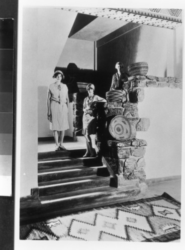 Interior of Ahwahnee Hotel. Copied February 8, 1985 by Michael Dixon from Y.P. & C. Co. Archives.