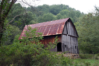 The old Wallace Barn at Devils Well.