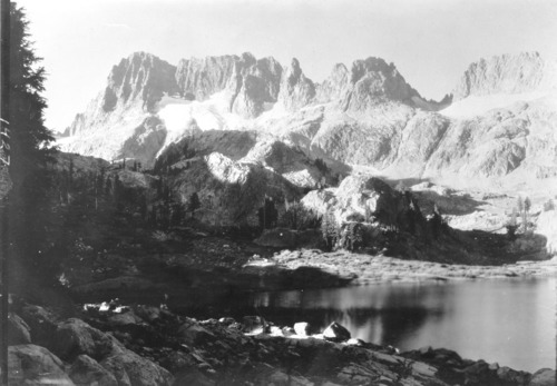 Minarets and Hemlock Lake.