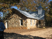 The Old Zion Church at Akers.