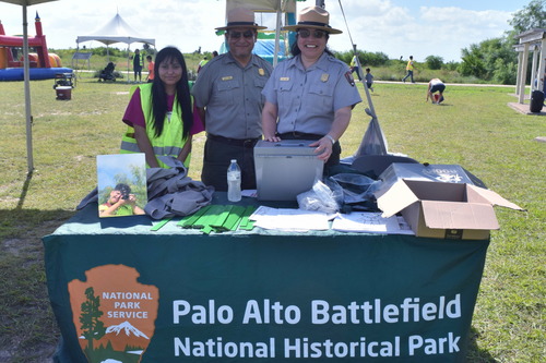 Rangers at National Trails Day