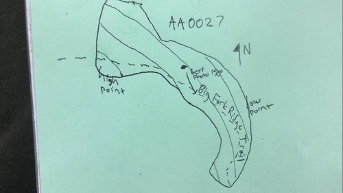 GRSM Accuracy Assessment. Plot Code: GRSM_AA_0027_map