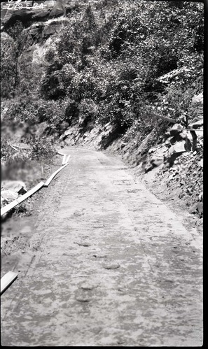 Narrows Trail construction.
