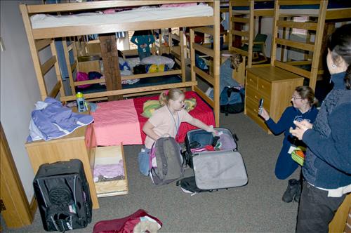 Cuyahoga Valley Environmental Education Center, Moving Into Dorms