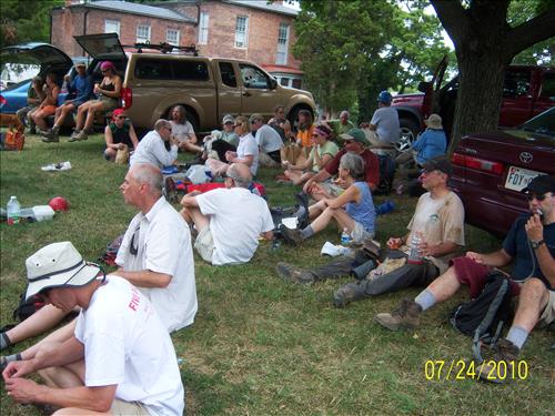 Lockwood House Spur Trail existing conditions from the Appalachian Trail in Harpers Ferry National Historical Park. 9/21/09