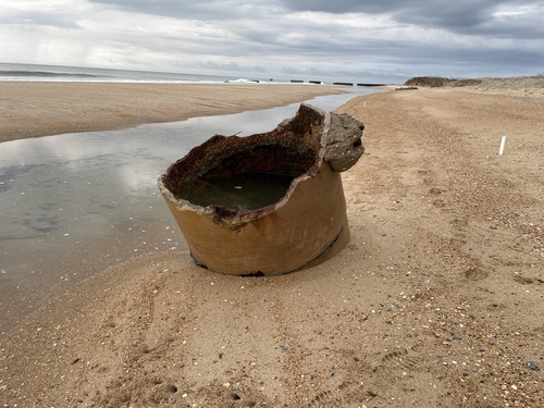 Buxton Beach Access, August 13, 2025.