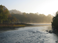 Scenic view of the Lower Current River.