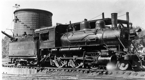 Wabash no. 0843 [2-6-0]