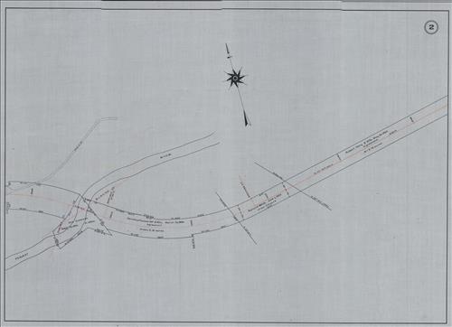 52421.LK--Property Map--Warren Railroad--Washington to Bridgeville, NJ