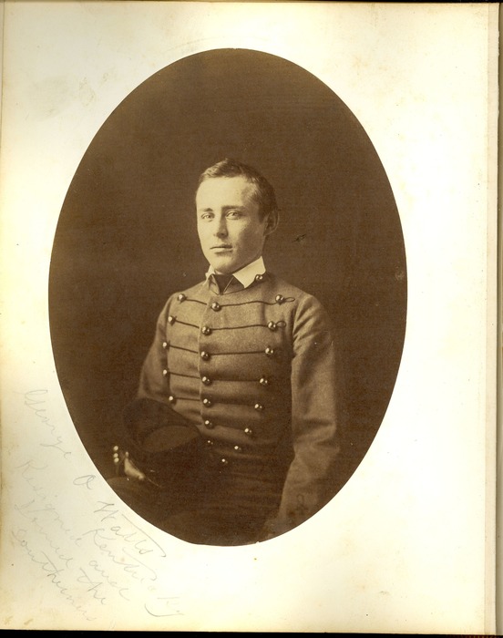 George O Watts in West Point Uniform, Class of 1861