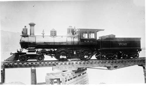 Baltimore & Ohio no. 0702 [4-4-0]