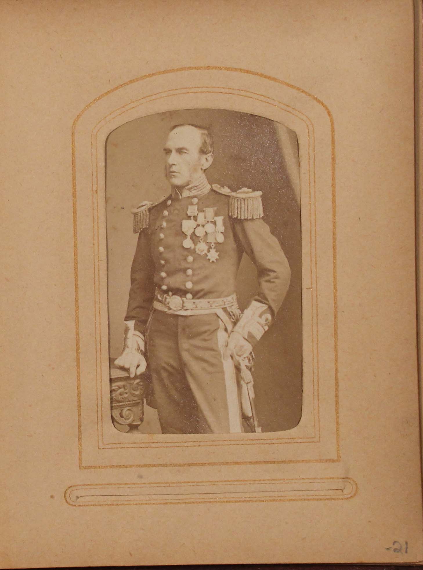 Admiral Inglefield, C. 1865-1868