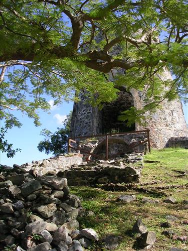 Annaberg Sugar Mill Ruins at Virgin Islands National Park in December 2007