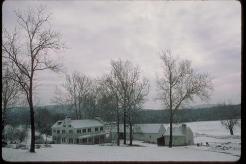 Structures and Views at Hopewell Furnace National Historic Site, Pennsylvania