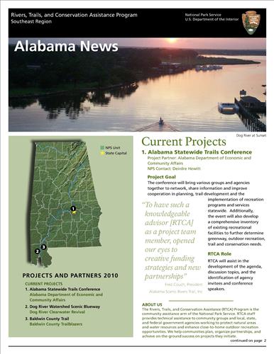 RTCA 2010 Alabama News