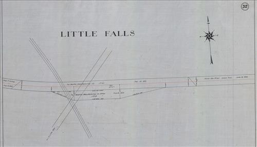 52425.LK--Property Map--Boonton Branch--Paterson to Lincoln Park, NJ [Group 1]