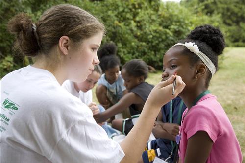 Get Up, Get Out & Go! face painting