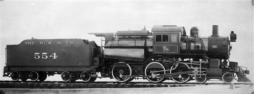 011/001.257--Delaware & Hudson Railroad Locomotives [Group 5]