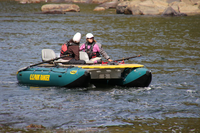 River rangers in raft