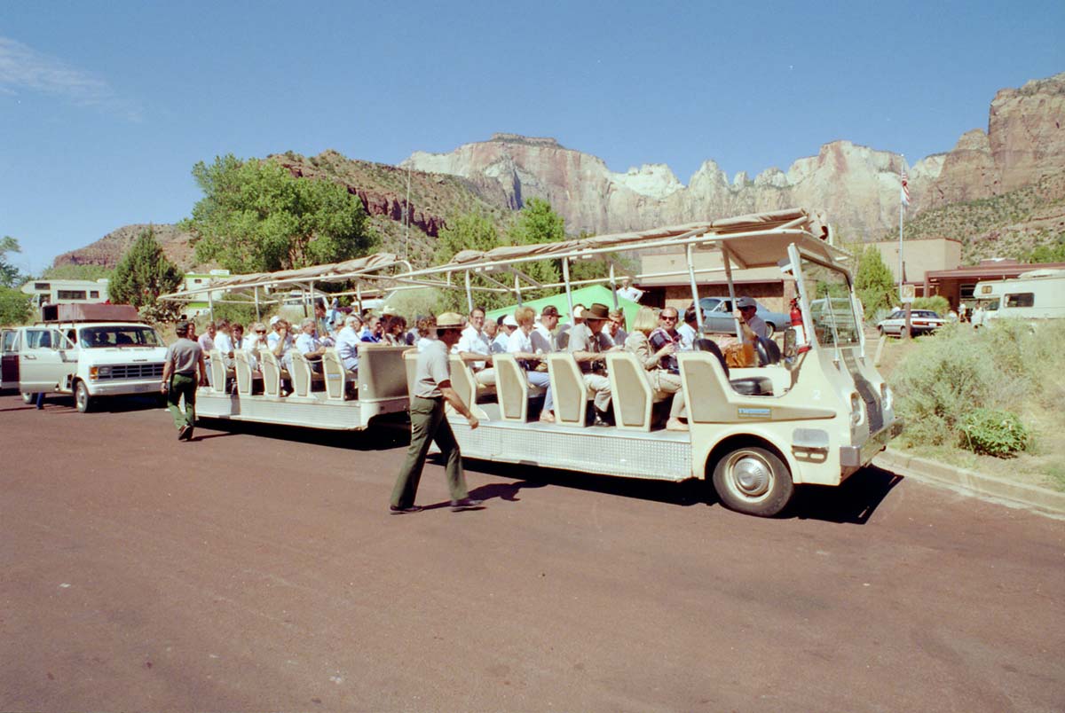 Color Photos of the parks 72nd anniversary celebrations- cake cutting, barbecue, speakers.