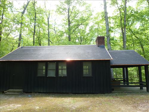 Replace Roof Coverings in Camp 3 at Prince William Forest Park in May 2013