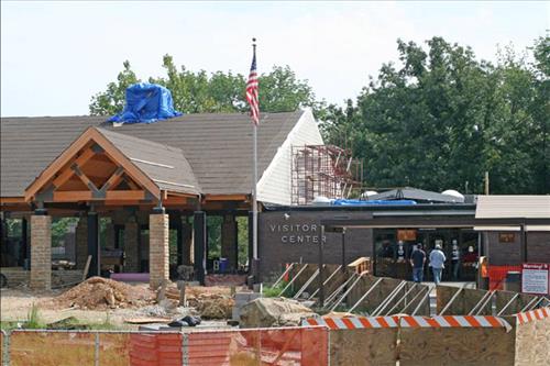 Construction of Phase I of Mammoth Cave Visitor Center November  2008