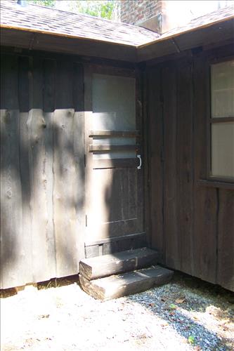 Rehabilitate historic cabin building 65 in camp Mawavi (Camp 2) at Prince William Forest Park in September 2011