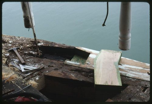 Condition survey of Wapama (built 1915; steam schooner), August 1988 - circa 1991