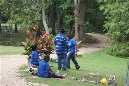Restore Historic Dikes and Ponds at Kenilworth Aquatic Gardens in June 2010