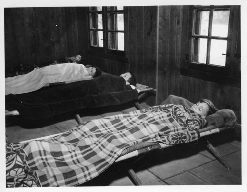 Virginia Kendall State Park Historic District, historic photos of campers at Happy Days Lodge 1