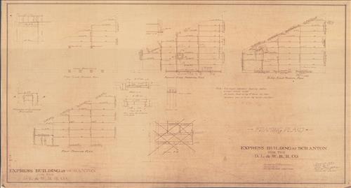 59036.BG--Scranton Station and Railway Express Building [Group 2]