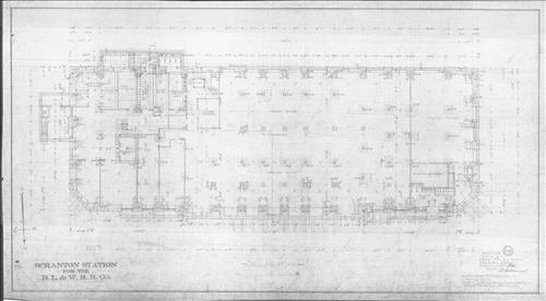 59036.BG--Scranton Station and Railway Express Building [Group 1]