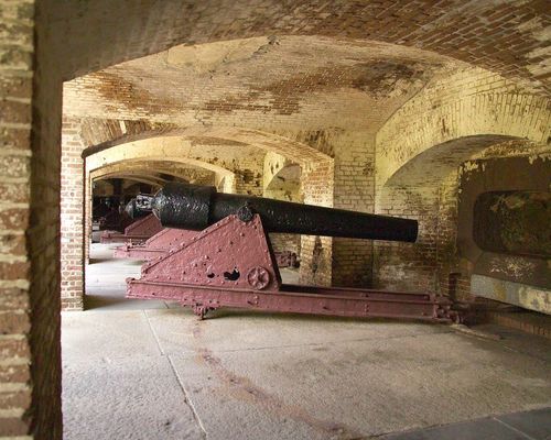 Patriot Guns of Fort Sumter and Fort Moultrie National Historical Park in November 2004