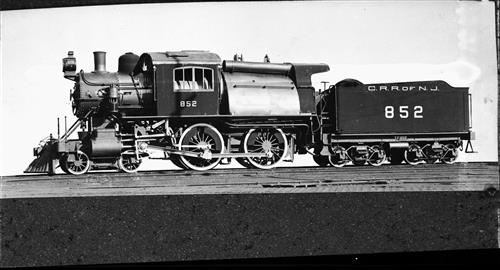 011/001.130--Central Railroad of New Jersey Railroad Locomotive [GROUP 12]