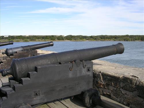 Views of Fort Matanzas National Monument in January 2008