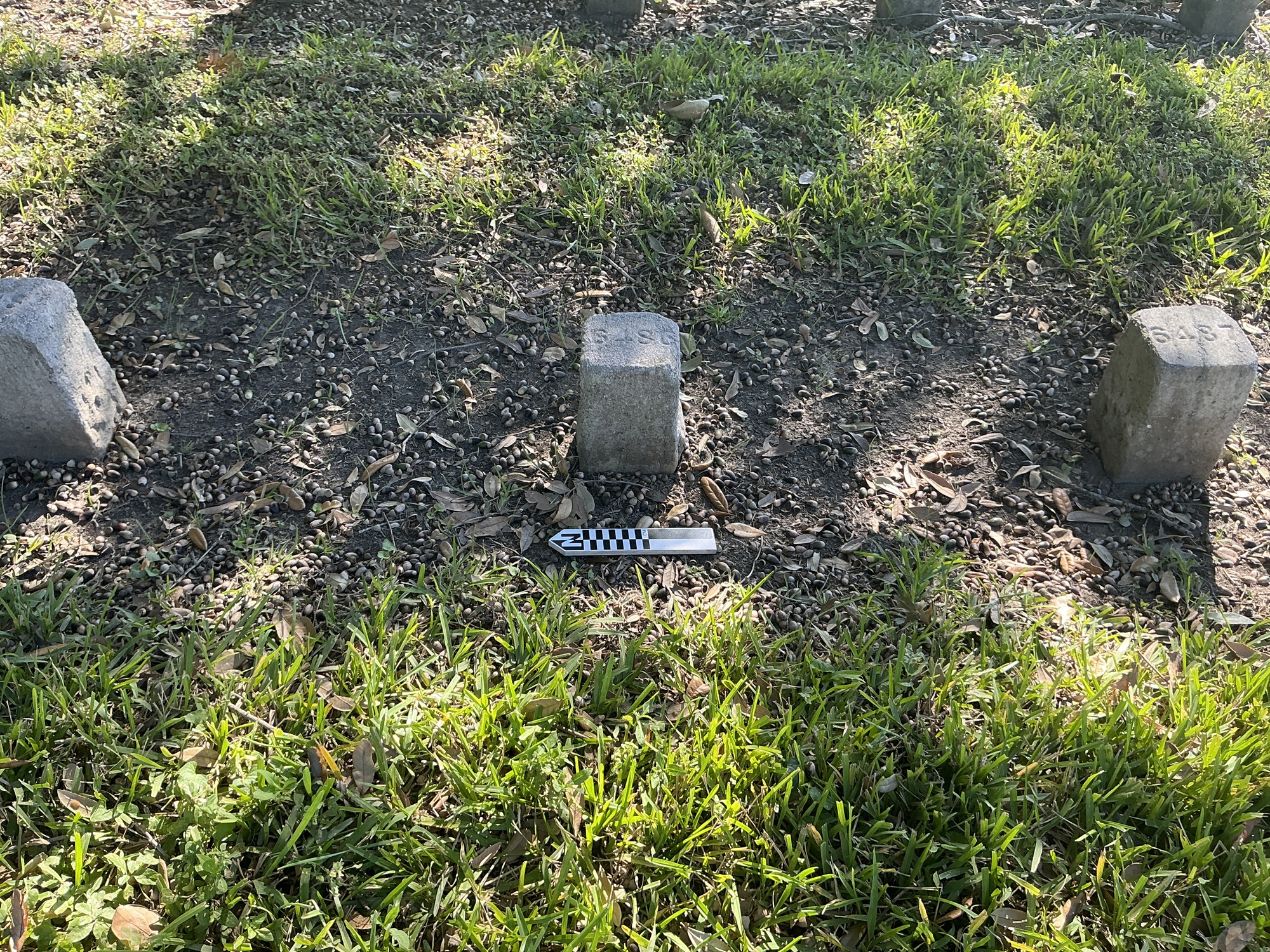 Extra image of flat marble marker