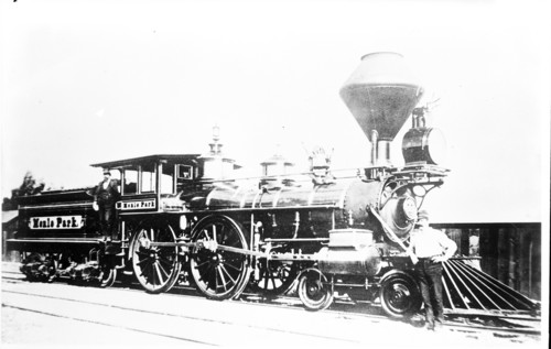 San Francisco & San Jose no. 11 [4-4-0] Menlo Park