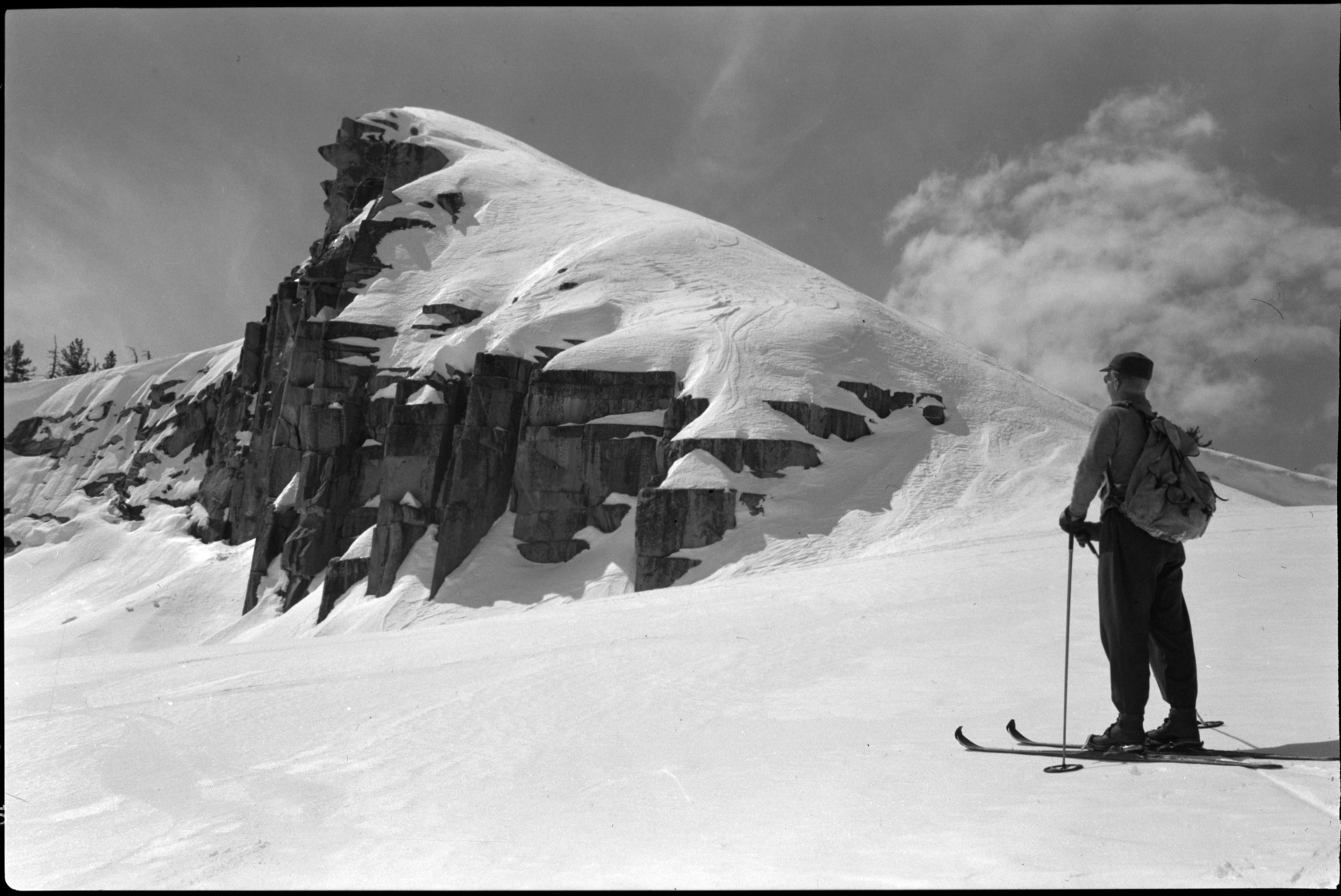 Ranger Frank Givens near Horse Ridge